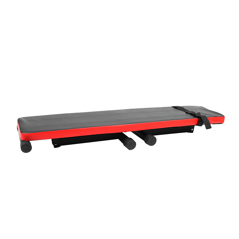 Folding Weight Bench Adjustable Strength Arc-Shaped Decline Sit up Bench Board Fitness Exercise Home Gym - MRSLM