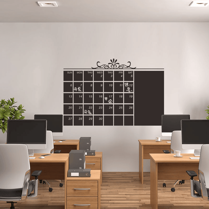 Miico FX210 Blackboard Stickers Wall Sticker Office Kindergarten Calendar Blackboard Stickers Creative Sticker - MRSLM