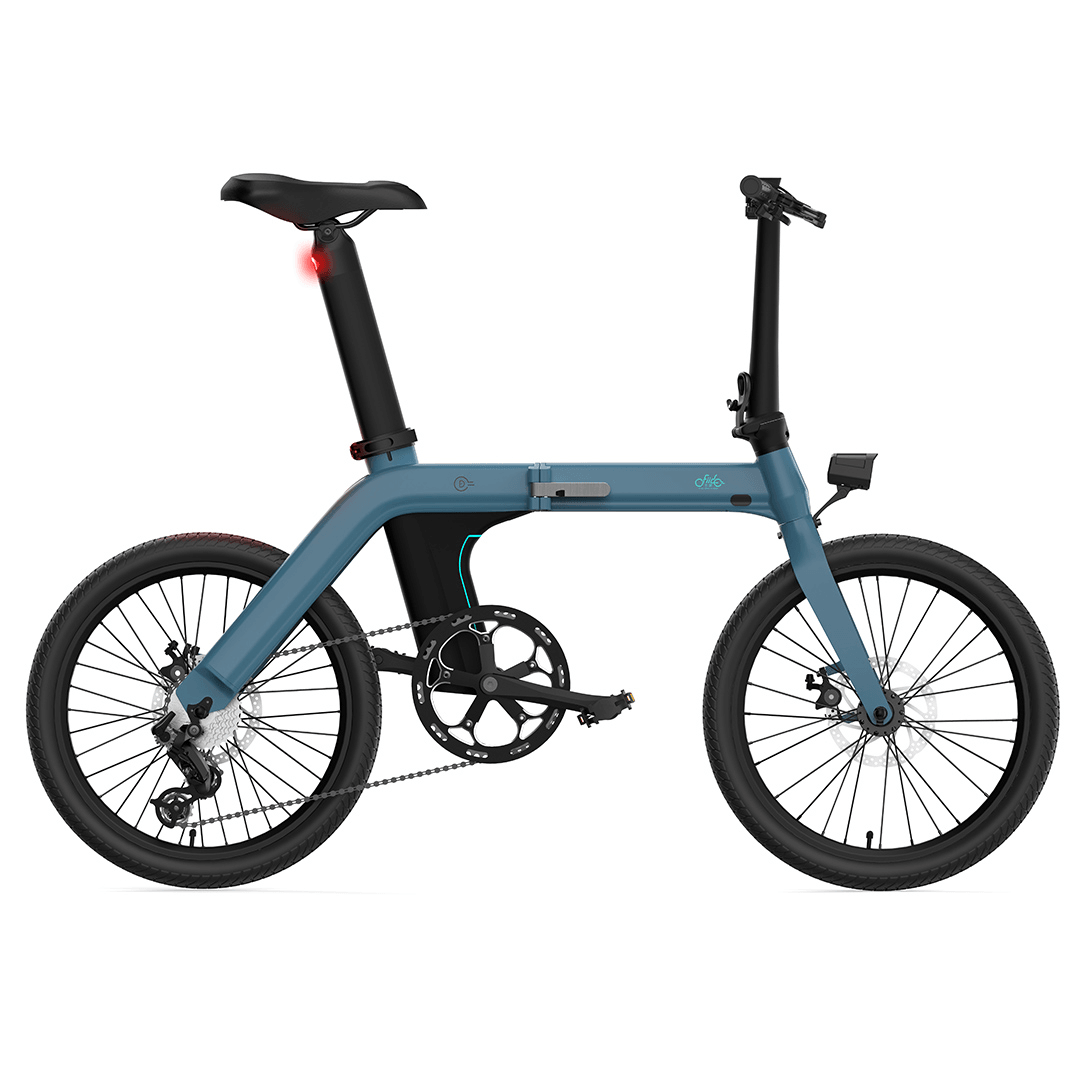 [US Direct] FIIDO D11 11.6Ah 36V 250W 20 Inches Folding Moped Bicycle 25Km/H Top Speed 80KM-100KM Mileage Range Electric Bike with US Plug - MRSLM