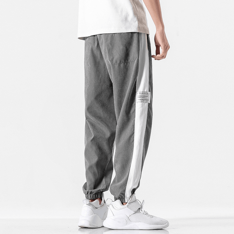 Loose-Fitting Sports Casual Knitted Trousers - MRSLM