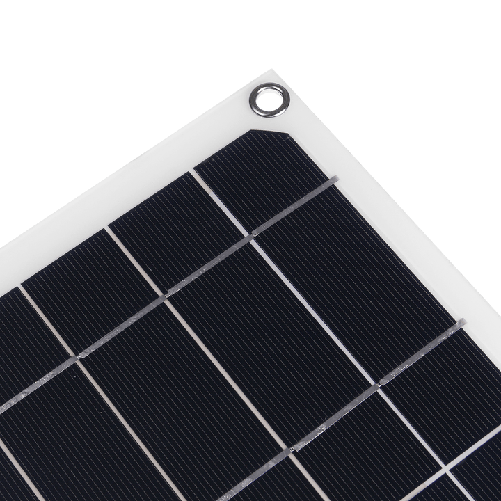 100W 18V Mono Solar Panel USB 12V/5V DC Monocrystalline Flexible Solar Charger for Car RV Boat Battery Charger Waterproof - MRSLM