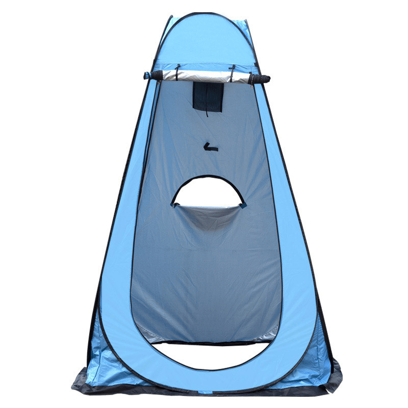 Single Automatic Tent Camping Anti-Uv Sunshade Beach Toilet Tent with Storage Bag - MRSLM