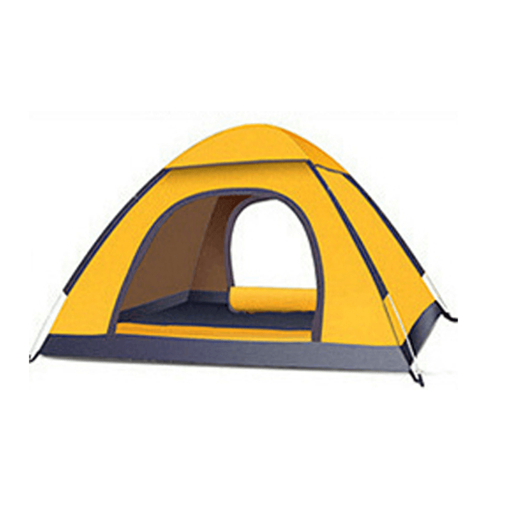2-3 People Automatic Camping Tent 2 Door Breathable Waterproof Family Tent UV Protection Sunshade Canopy Outdoor Travel Beach - MRSLM