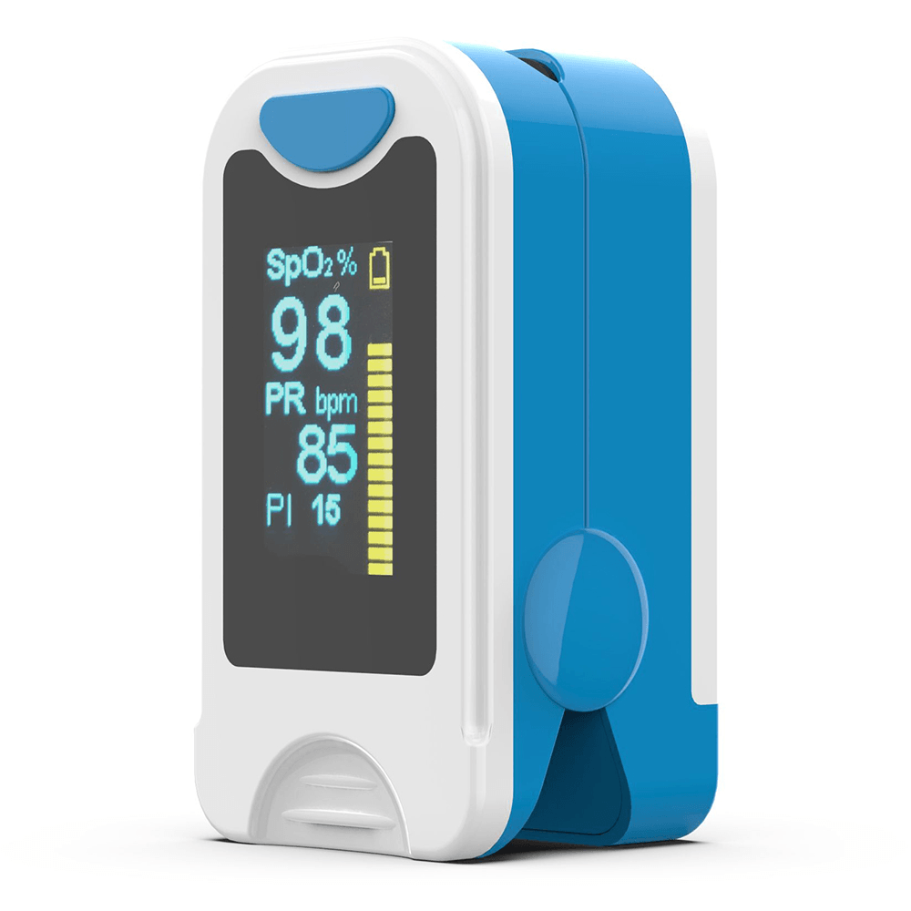 PRO-M130 Household Portabl LED Fingertip Pulse Oximeter SPO2 PR+MISE Pulse Oximeter Blood Oxygen Monitor - MRSLM