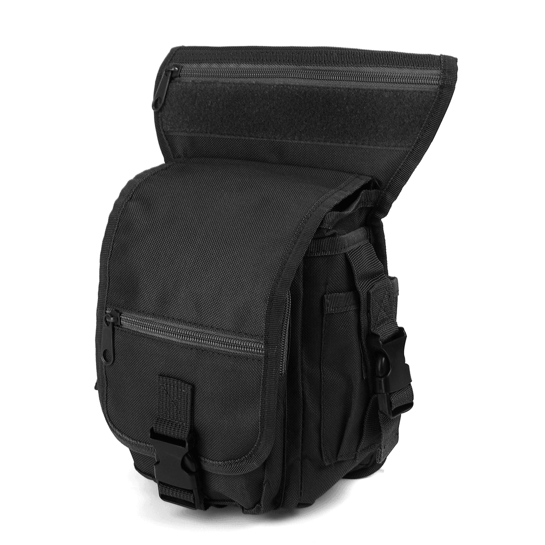 Military Leg Bag Waterproof Tactical Multi-Purpose Waist Bag Hip Drop Belt Storage Bag Outdoor Hunting Camping - MRSLM