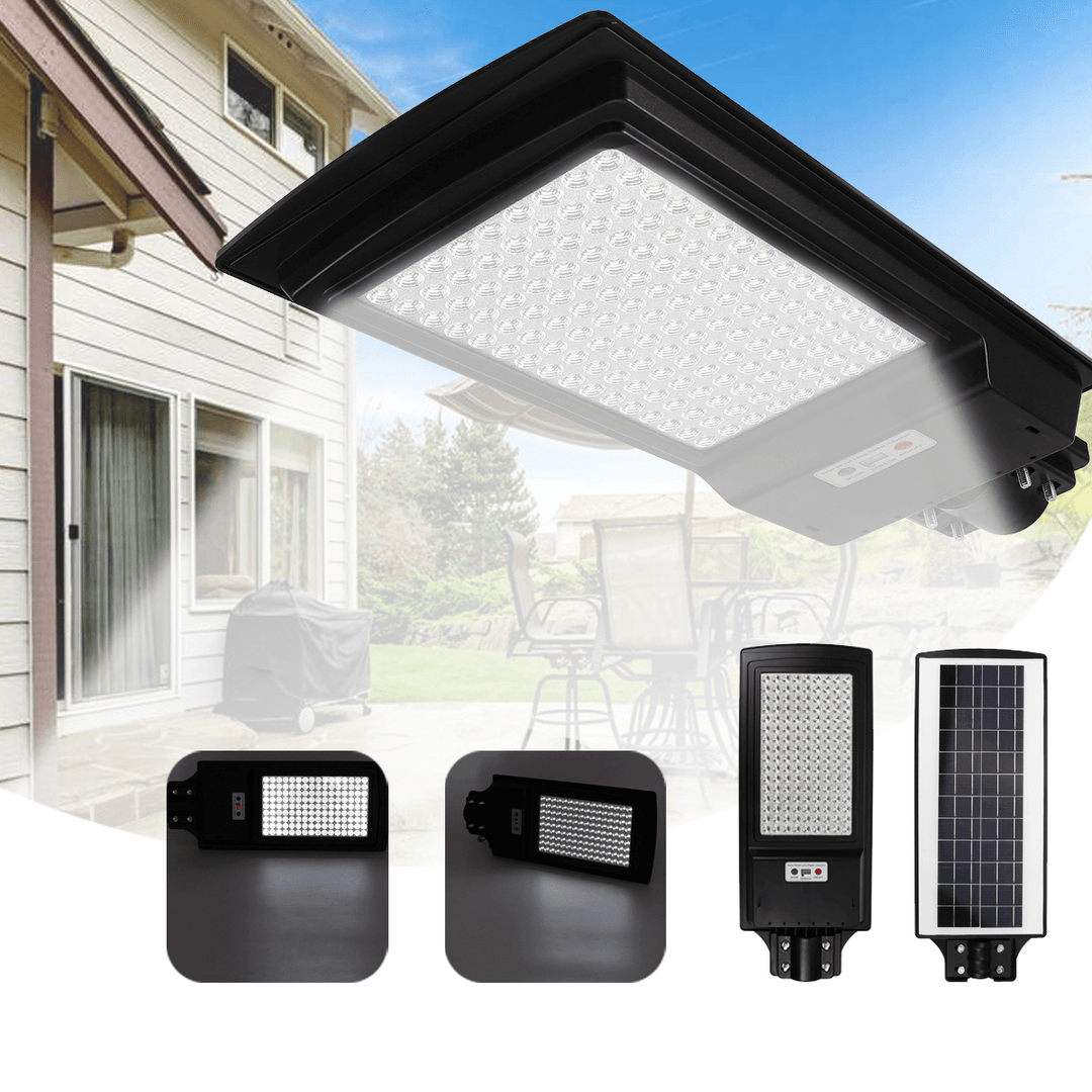 Led Street Light Radar Induction + Digital Display + Remote Control 144LED - MRSLM