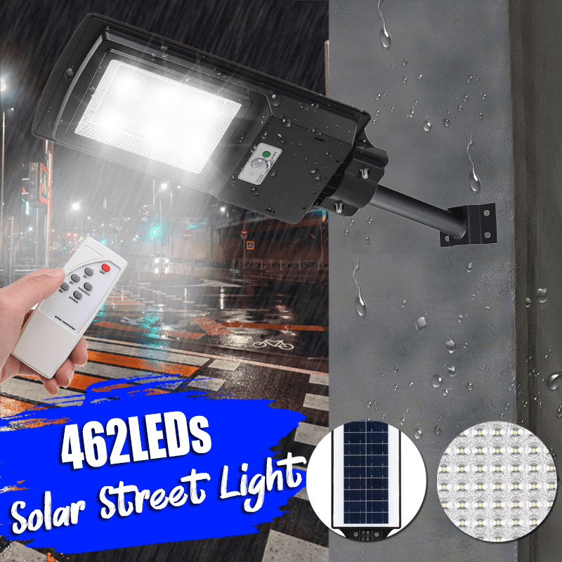 23*47.5CM 360W 462 LED Solar Street Light with Remote Controller - MRSLM