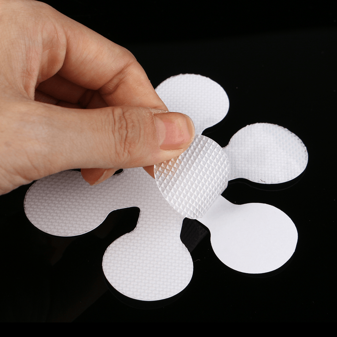 20Pcs Non-Slip Applique Stickers Bath Tub Treads anti Skid Shower Bathroom Mat Waterproof Tape - MRSLM