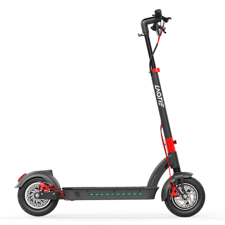 LAOTIE® H6 Pro 500W 48V 17.5Ah 10 Inches Folding Electric Scooter 40Km/H Top Speed 60-70Km Mileage Max Load 120Kg Produced with Aerlang - MRSLM