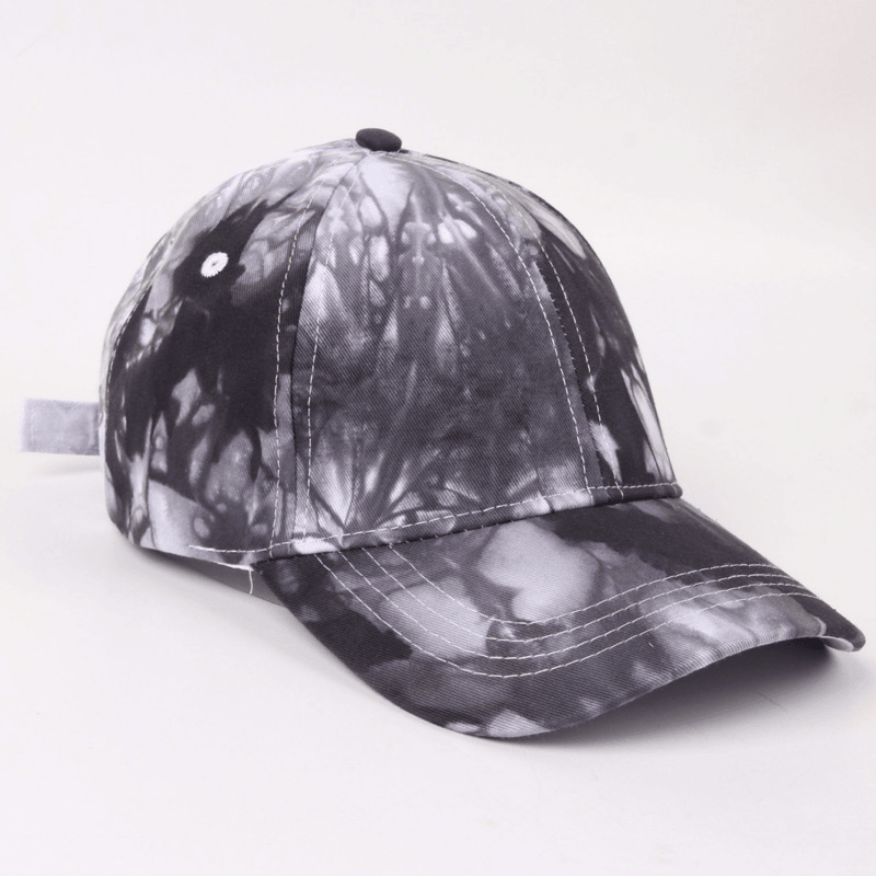 American Baseball Cap Men'S Cross-Border Tie-Dye Fashion Outdoor Hat Ladies Big Cap - MRSLM