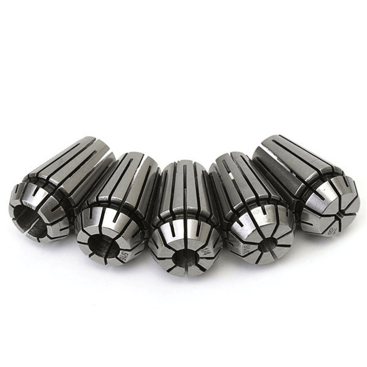 5Pcs 1/8 to 3/8 Inch Spring Collet Set for CNC Milling Lathe Tool - MRSLM