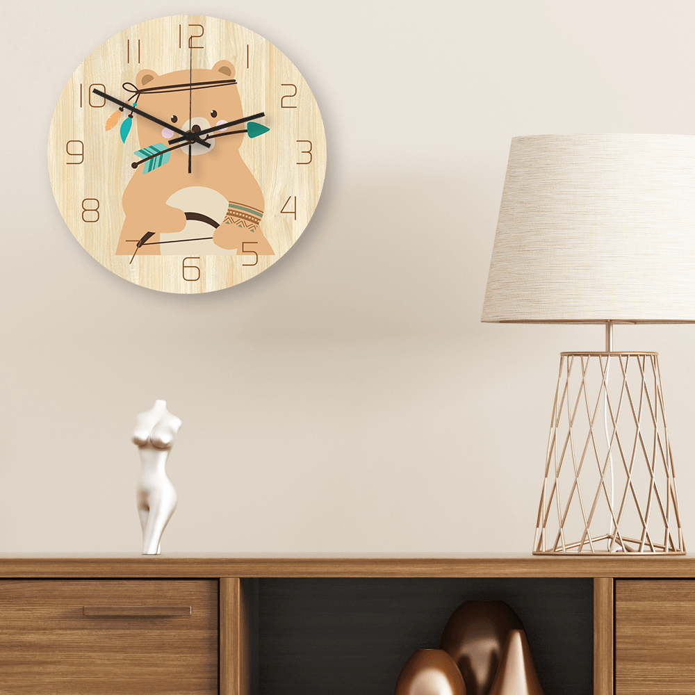 CC036 Creative Wall Clock Mute Wall Clock Cartoon Wall Clock for Home Office Decorations - MRSLM