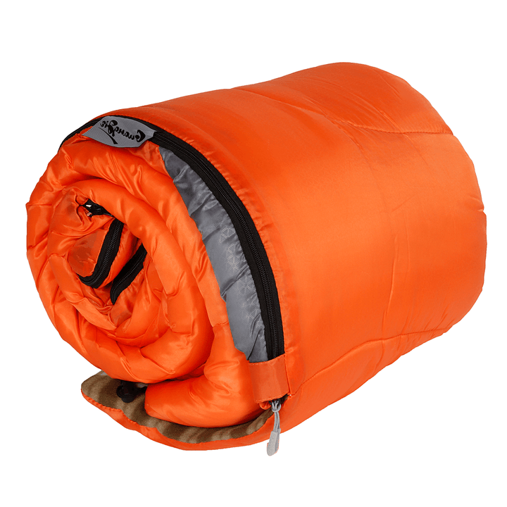 Ipree® Single People Sleeping Bag Adult Winter Warm Polyester Sleeping Sack Outdoor Camping Travel - MRSLM