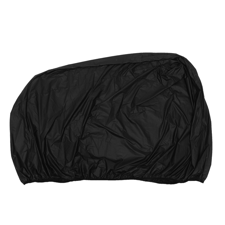 Black Polyester All Weather Protective Snow Thrower Cover 158X77X110Cm - MRSLM