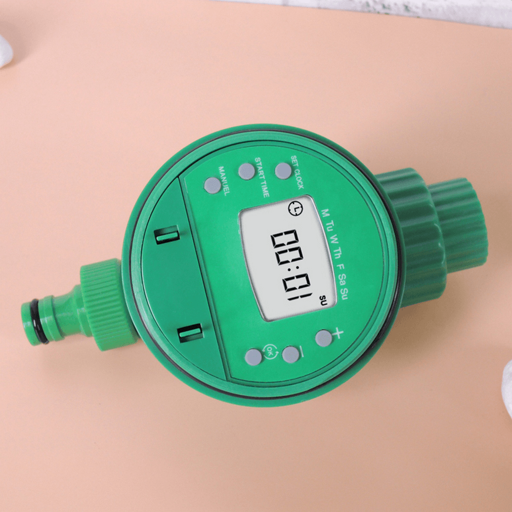 Automatic Watering Timer Anti-Corrosion Irrigation Controller Sprinkler Timer Garden Button Controlled Irrigation System - MRSLM