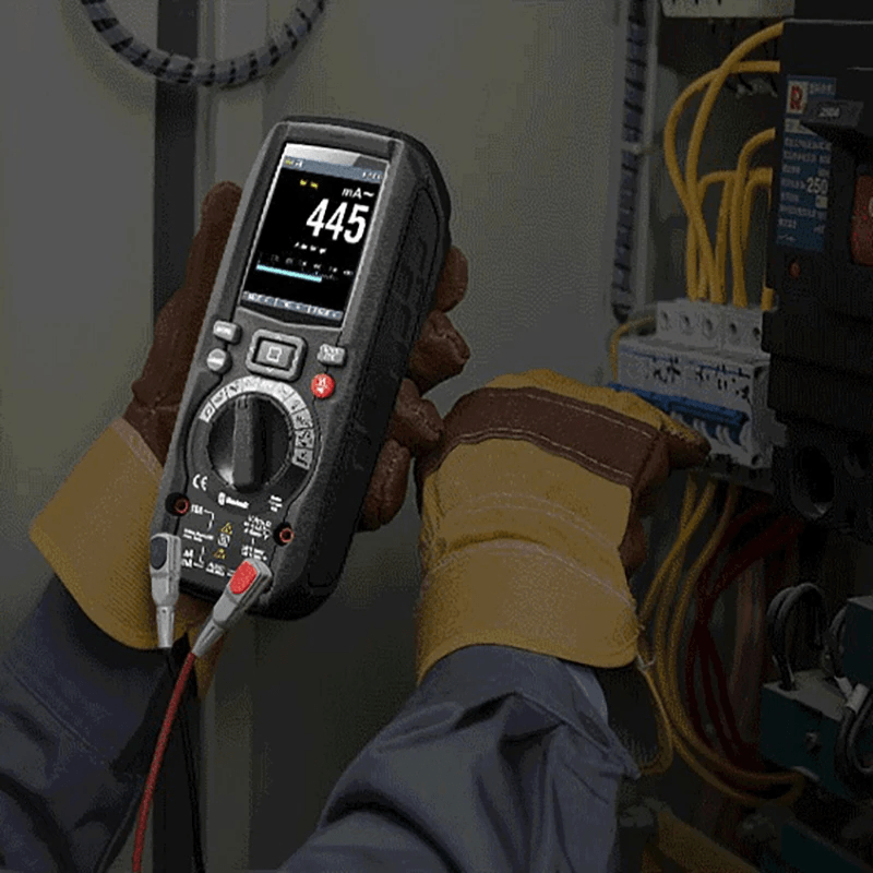 DT-9889 2-In-1 Digital Multimeter Profesional Industrial Infrared Thermal Imager with Bluetooth True RMS CEM Tester - MRSLM