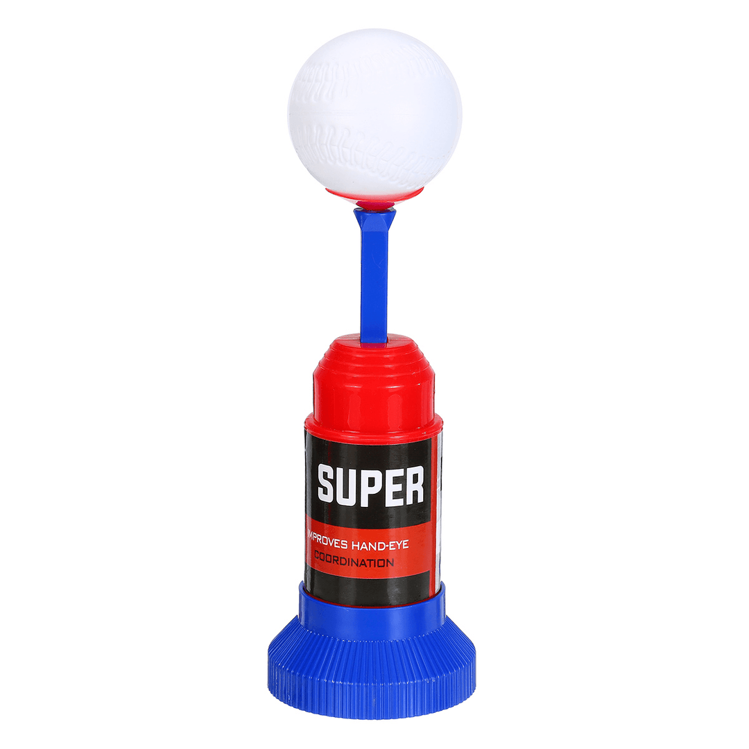 Kids Baseball Toy Set Bat & Balls Automatic Launcher for Children Entertainment Indoor Baseball Practice Tool - MRSLM