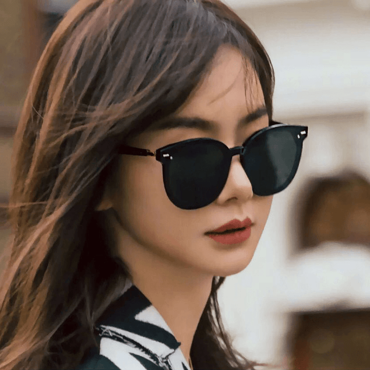 Sunglasses Large Frame Women Korean Design - MRSLM