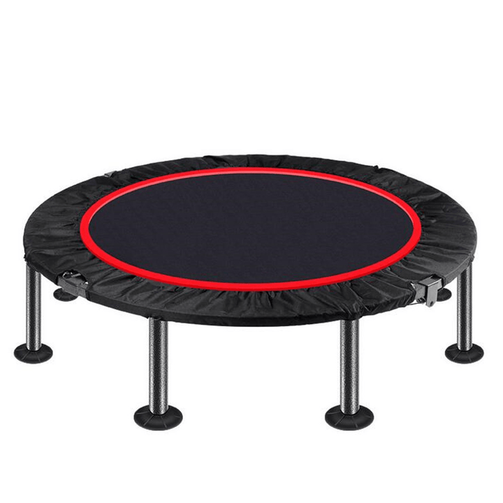 40/48 Inch Foldable Trampoline round Jumping Pad Cardio Elastic Yoga Exercise Max Load 50/60Kg - MRSLM