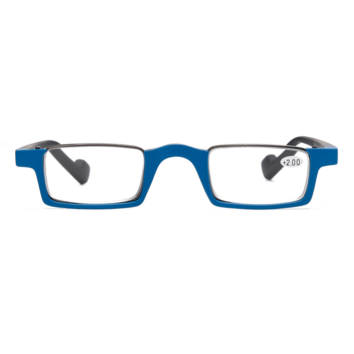 Unisex TR90 Frame HD Reading Glasses Bendable Square Glasses - MRSLM