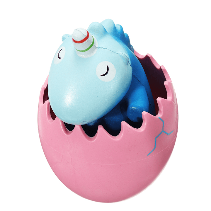 Eric Squishy Unicorn Dragon Pet Dinosaur Egg Slow Rising with Packaging Collection Gift Toy - MRSLM