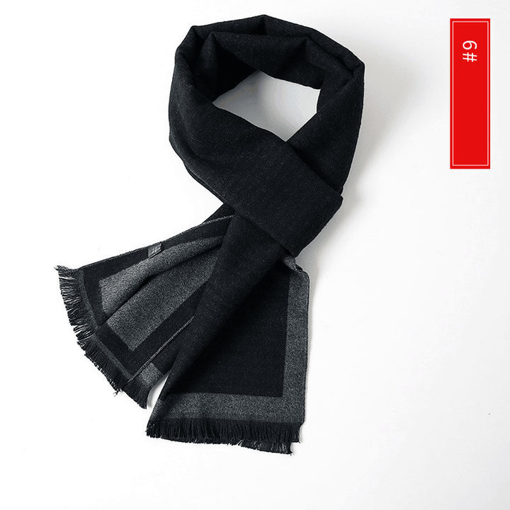 Men'S Extended Cashmere All-Match Warm Scarf - MRSLM