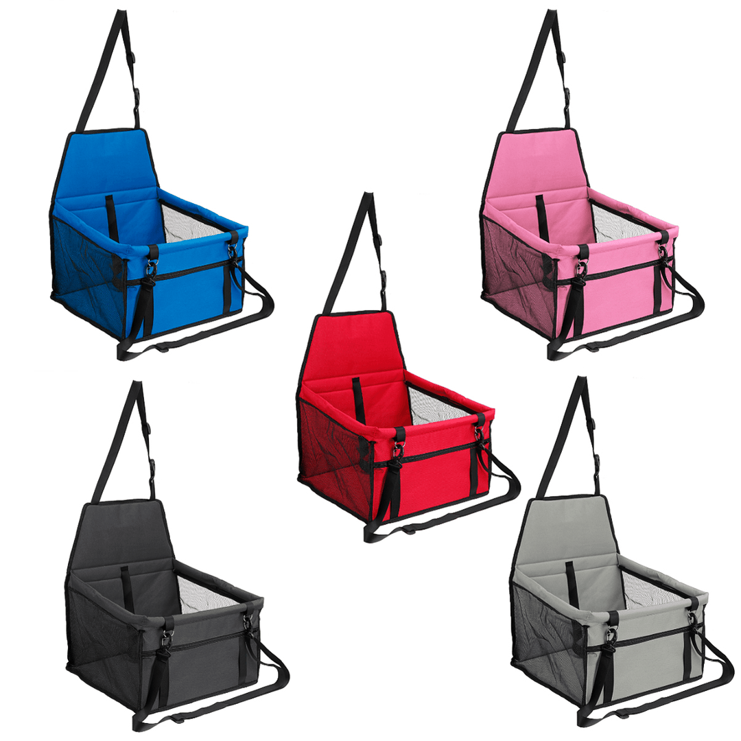 Folding Pet Bag Breathable Mesh Waterproof Car Pet Seat Dog Safety Protector Basket Outdoor Travel - MRSLM