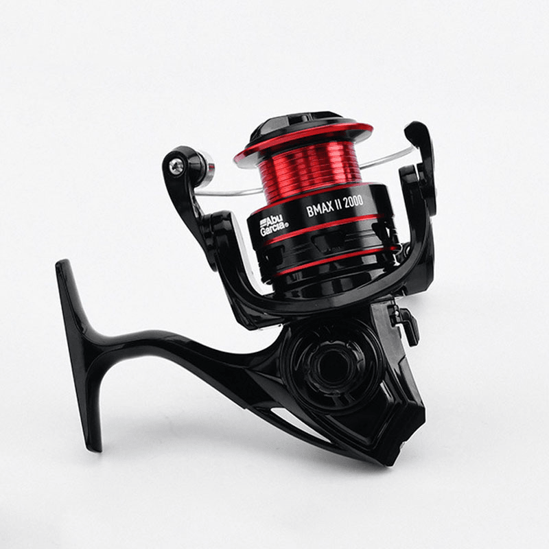 Original Abu Garcia BMAX 5.2:1 Gear Ratio 4+1BB Metal Fishing Reels Spinning Wheel Long-Distance Casting Reels Left and Right Hand Spinning Reel - MRSLM