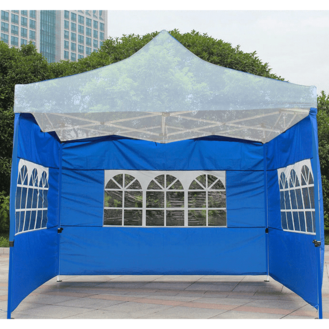 Waterproof Oxford Tents Gazebo Wall Sunshade Replacement Cloth One Side Outdoor Tent Sidewall without Roof - MRSLM