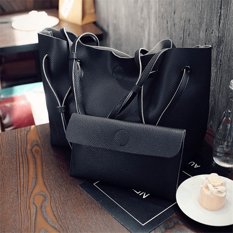 Fashion Women Leather Shoulder Messenger Purse Handbag Crossbody Satchel Tote Bag - MRSLM