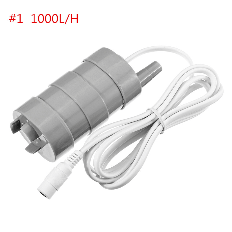 12V 5M Submersible Brushless Water Pump for Tank Pond Fountain Change Water - MRSLM