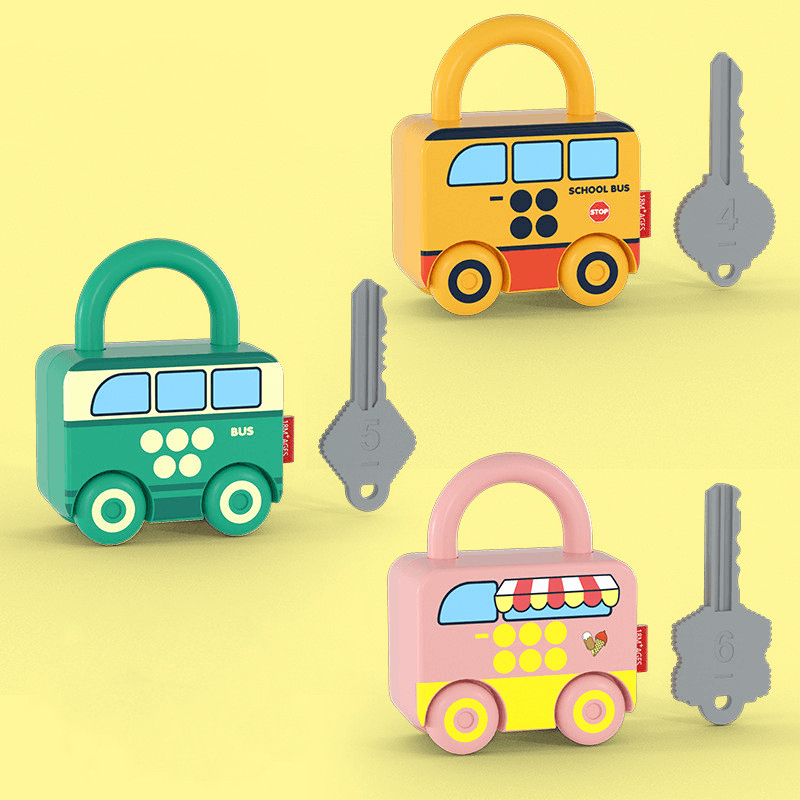 Children'S Key Unlocking Educational Toys - MRSLM