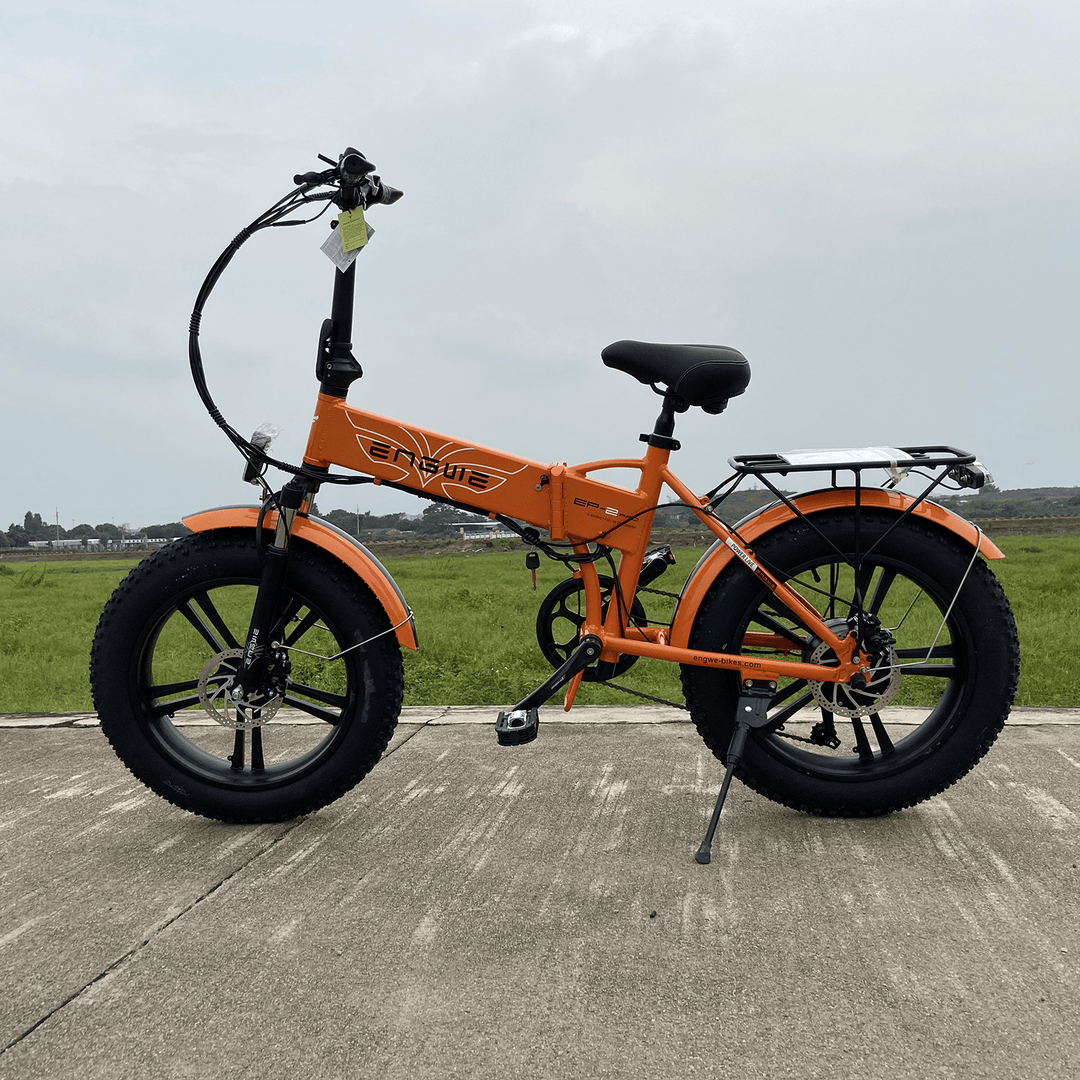 [US DIRECT] ENGWE EP-2 PRO 12.8Ah 750W 20In Fat Tire Folding Electric Bike 45Km/H Top Speed E Bike for Mountain Snowfield Road - MRSLM