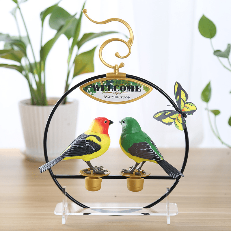 The Simulation Electric Singing Bird Toy Will Call and Move - MRSLM