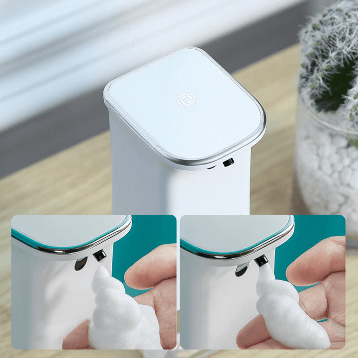 280ML Auto IR Inductive Touchless Foaming Liquid Soap Dispenser IPX4 Waterproof 0.25S Quick Sensing Hand Sanitizer Bubble Washer - MRSLM