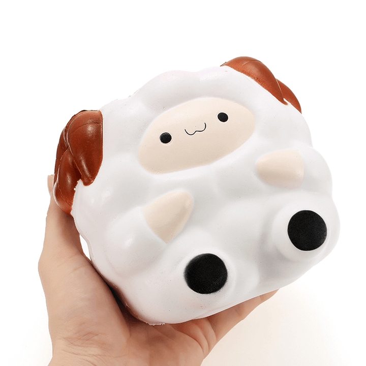 Squishy Jumbo Sheep 13Cm Slow Rising with Packaging Collection Gift Decor Soft Squeeze Toy - MRSLM