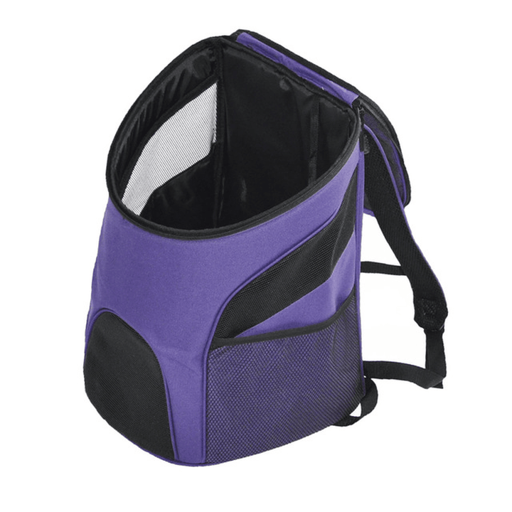 Pet Carrier Premium Travel Outdoor Mesh Backpack Carry Bag Accessory Dog Cat Rabbit Small Pets Cage - MRSLM