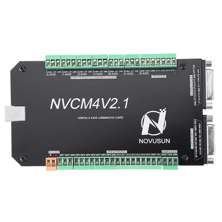 Machifit NVCM 3/4/5/6 Axis CNC Controller MACH3 USB Interface Board Card for Stepper Motor CNC Engraving - MRSLM