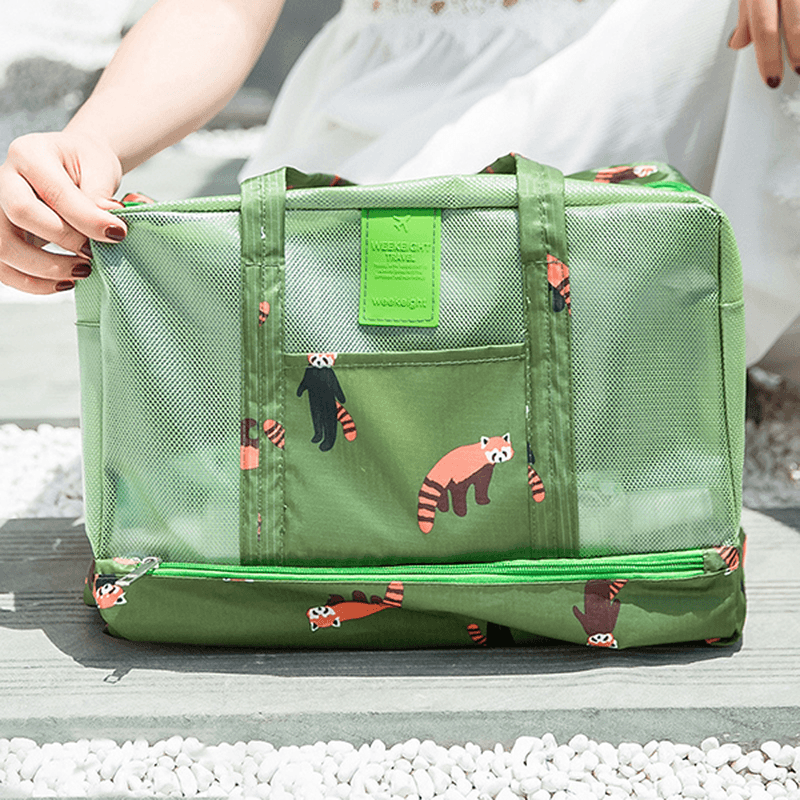 Women Waterproof Animal Pattern Cute Travel Bag Designer Shoulder Bag - MRSLM