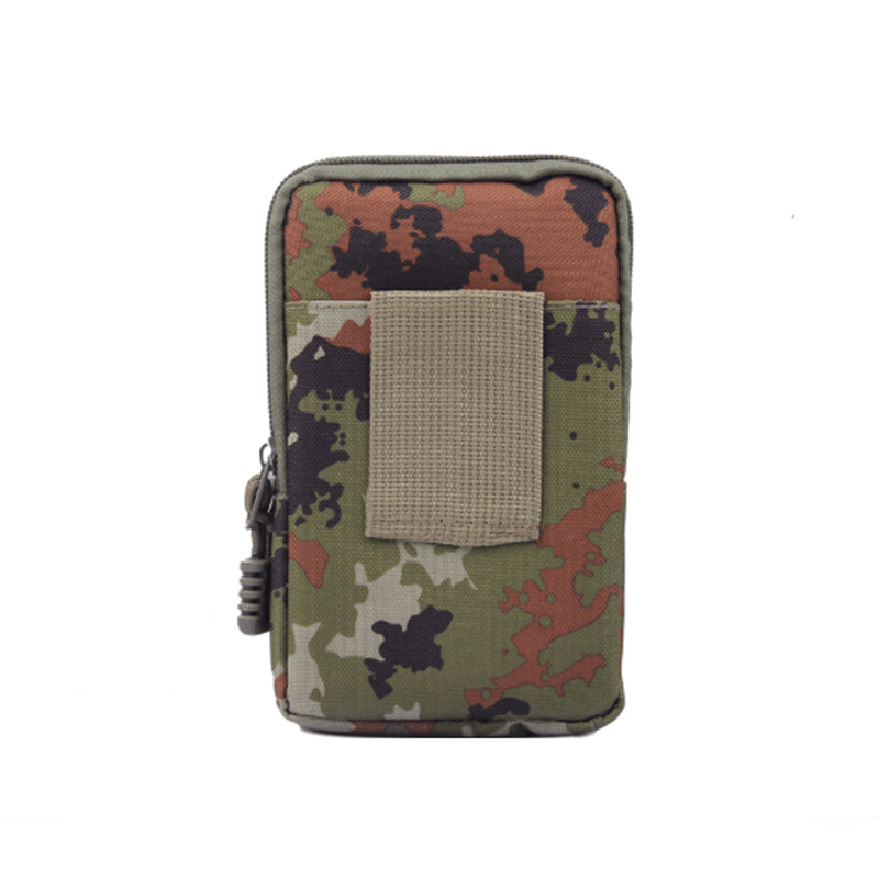 Couple Tactical Bag Camouflage Waist Bag Phone Bag Camping Hiking Hunting Pocket - MRSLM