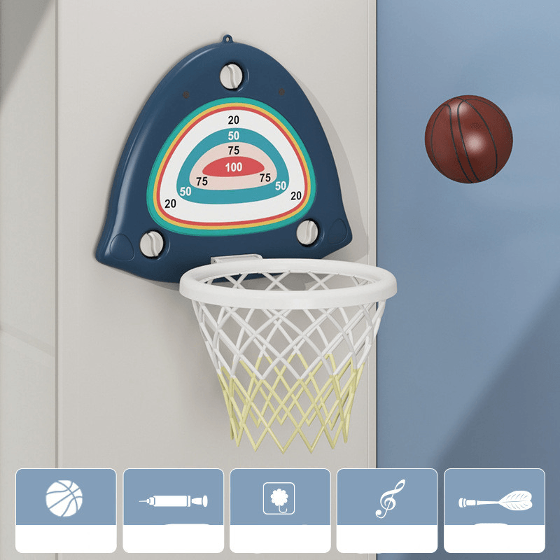 Children'S Basketball Stand Hanging Household Simple Suction Cup - MRSLM