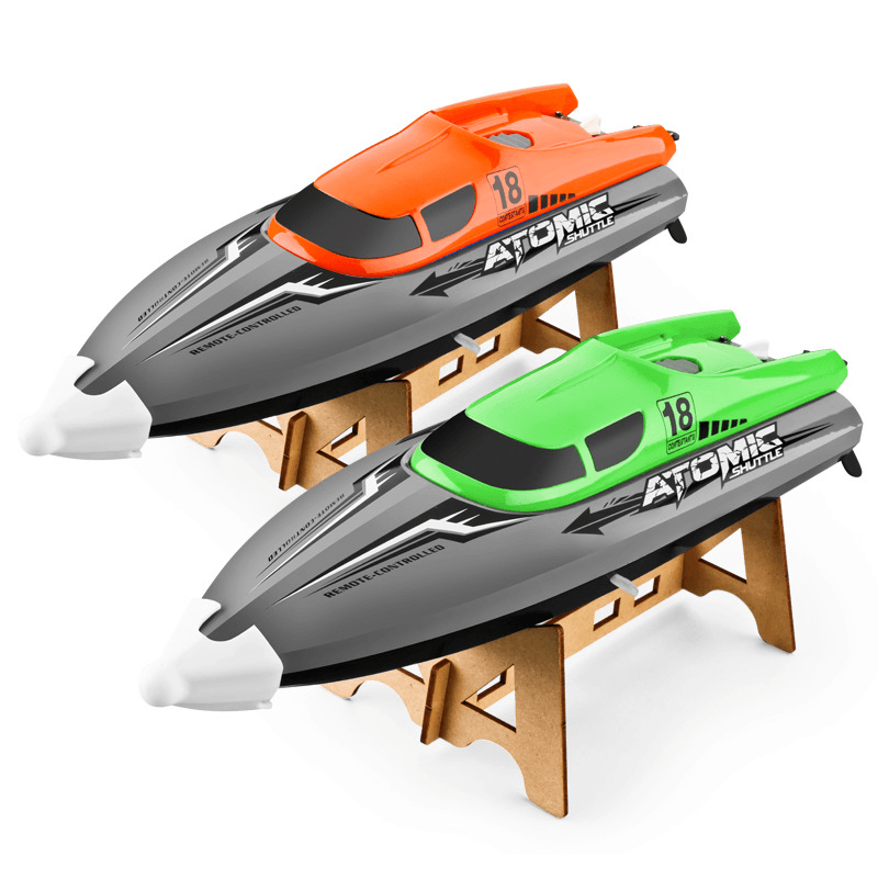 2.4G Wireless Remote Control Boat Circulating Water Cooled High Speed Speedboat - MRSLM