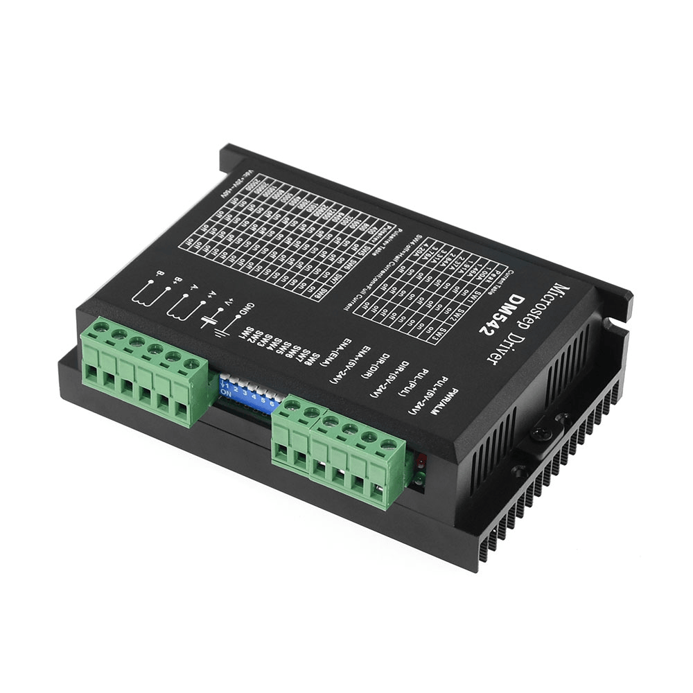 TWO TREES DM542 Stepper Motor Controller 2-Phase Stepper Motor Driver for 57 86 Series Motor - MRSLM