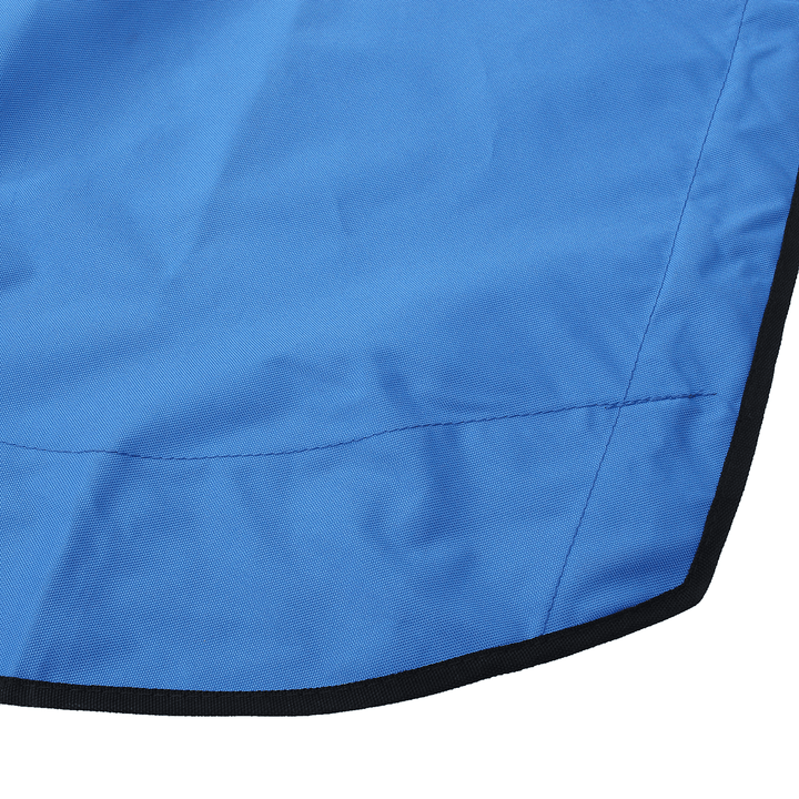 Waterproof Boat Replacement Canvas 600D Polyester Tent Top Cloth with Zipper Pockets No Frame - MRSLM