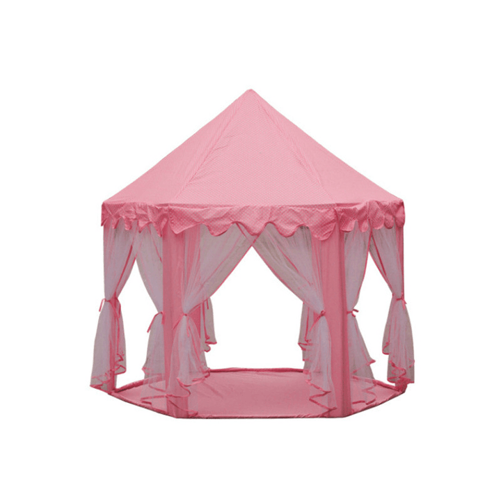 Children'S Hexagonal Princess Castle Tent - MRSLM