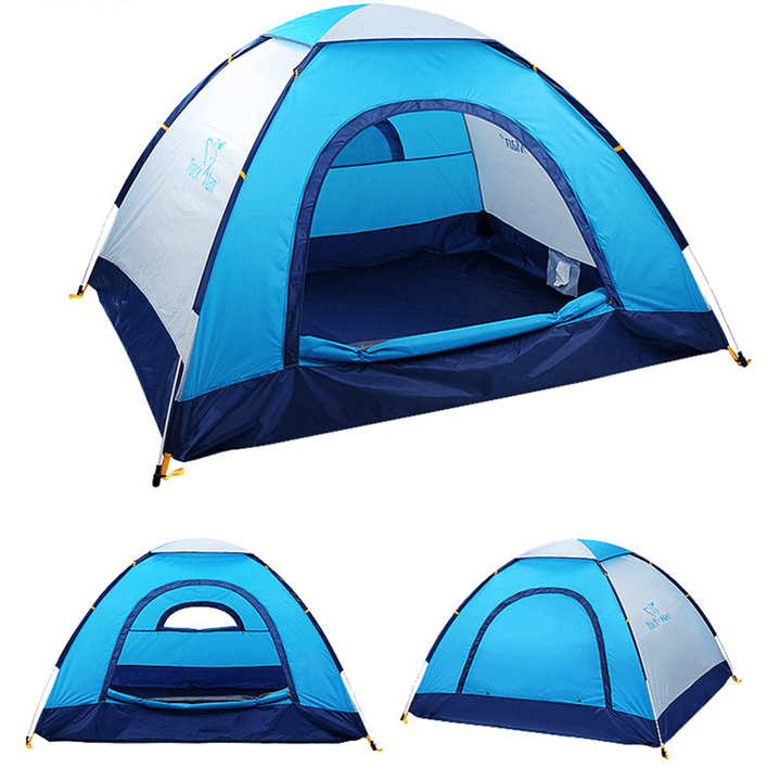 Trackman TM1113 3 Person Camping Tent Quick Automatic Opening Waterproof Hiking Picnic Season Tents - MRSLM