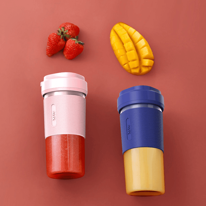 AUX HX-BL98 50W 300Ml Fruit Juicer Bottle Portable DIY USB Juicing Extracter Cup Outdoor Travel - MRSLM