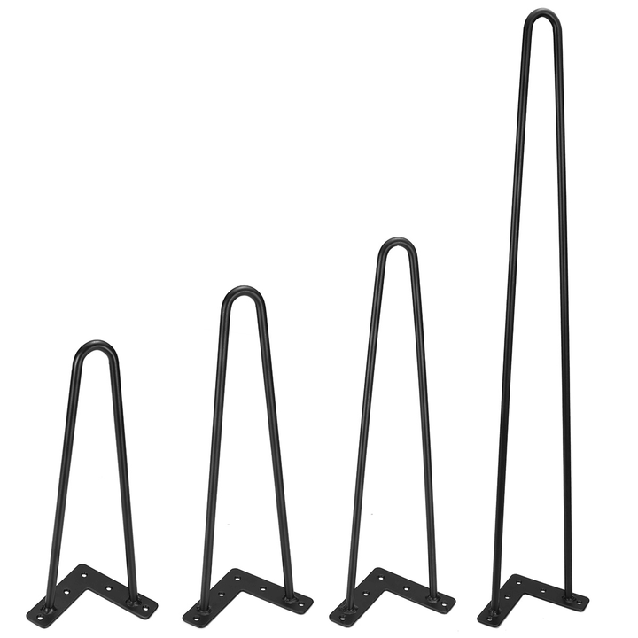 4Pcs Hairpin Legs Set Simple Metal Desk Chair DIY Leg Accessories Set for Home Office Decoration - MRSLM