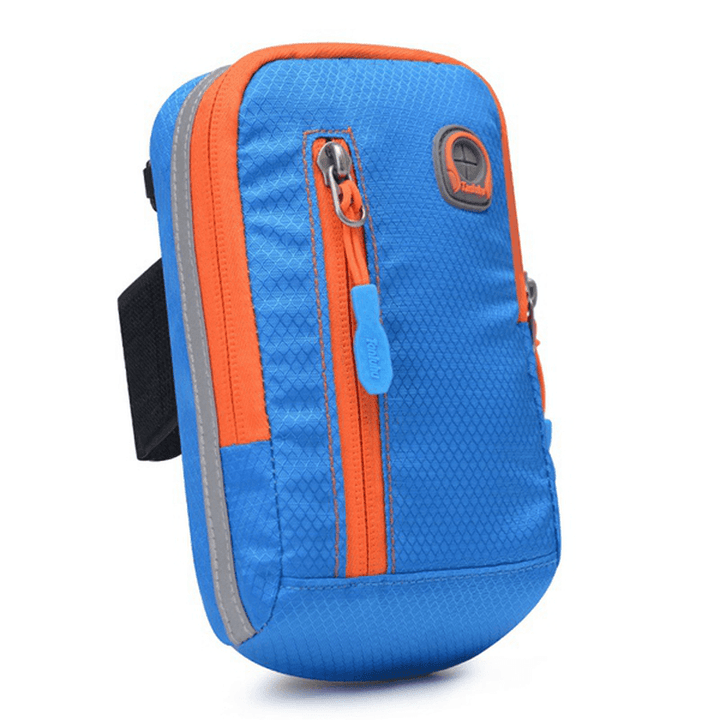 Women Nylon Waterproof Arm Bag Running Phone Bag Crossbody Bag - MRSLM