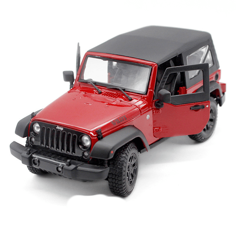 Jeep Alloy Car Simulation Car Model Collection Gift - MRSLM